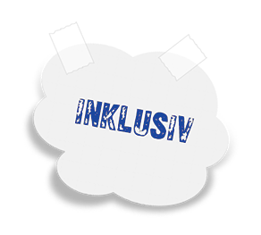 inklusiv integrativ blue